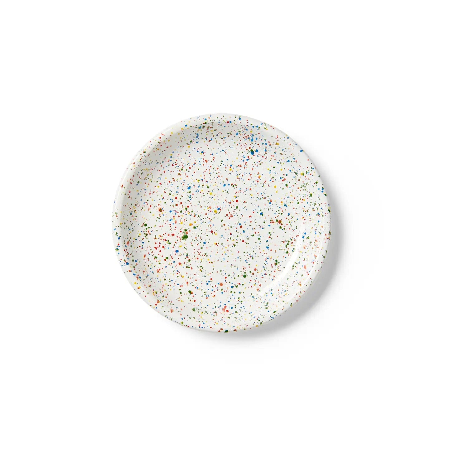Crow Canyon | Rainbow Falls Salad Plate (White/Black)