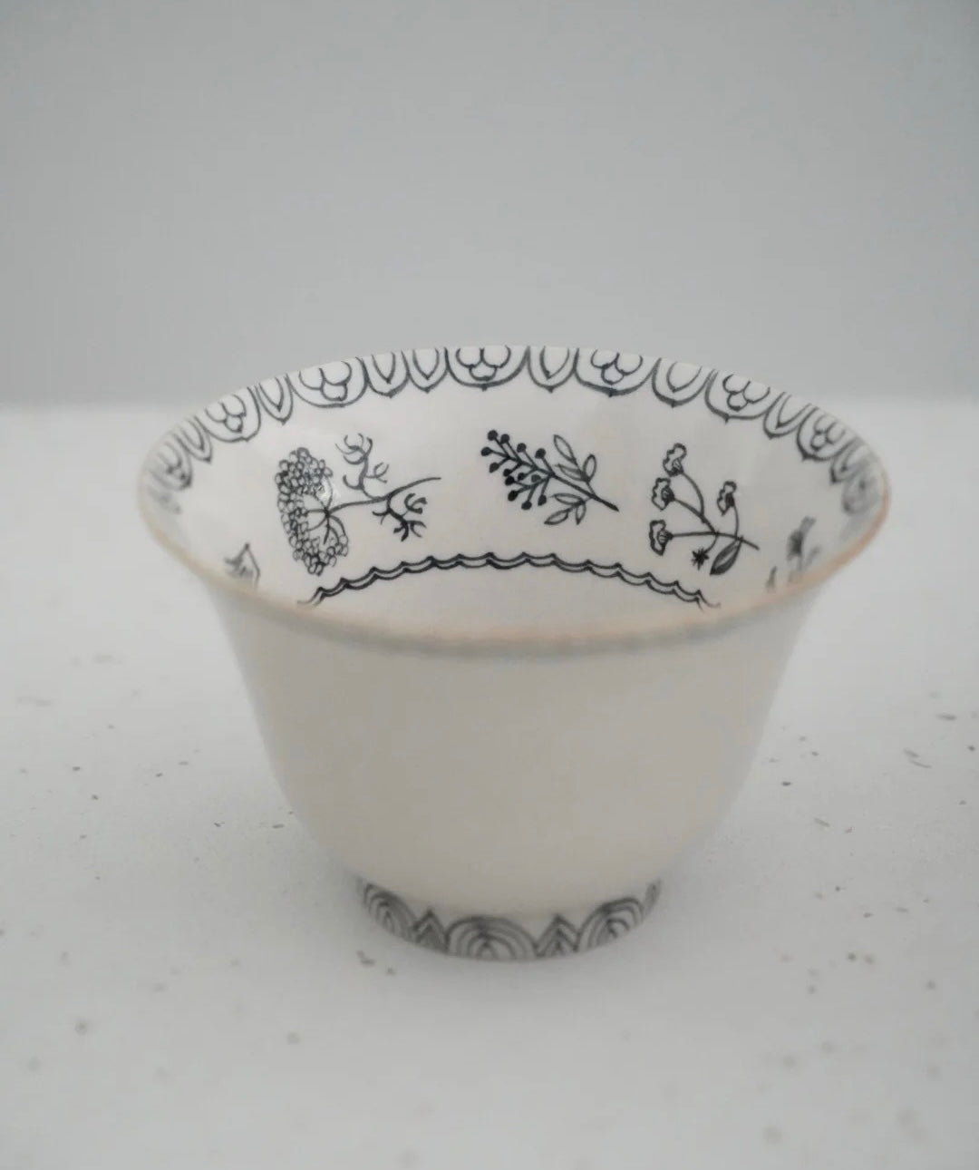 Jingdezhen | Xinying | Handmade Vintage Flowers & Plants Dish Set (Out of Print)