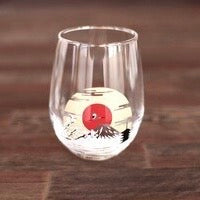 Sakura Mt. Fuji Glass Cup Set (Color Changing with Tempurature)