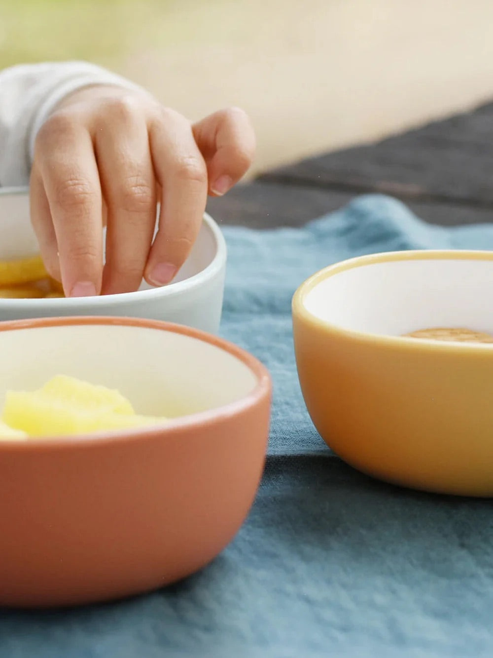 KINTO | BONBO | Kids Tableware - Snack Bowl - Orange