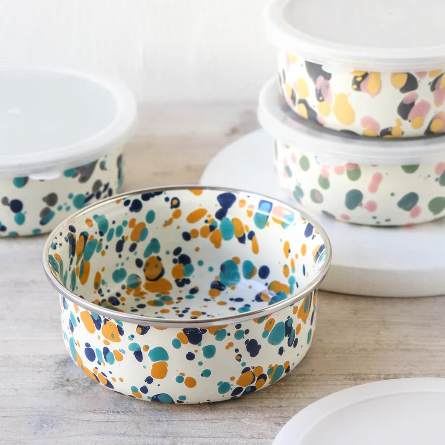 Crow Canyon | Catalina Series 13cm Storage Bowl with Lid (5 Styles)