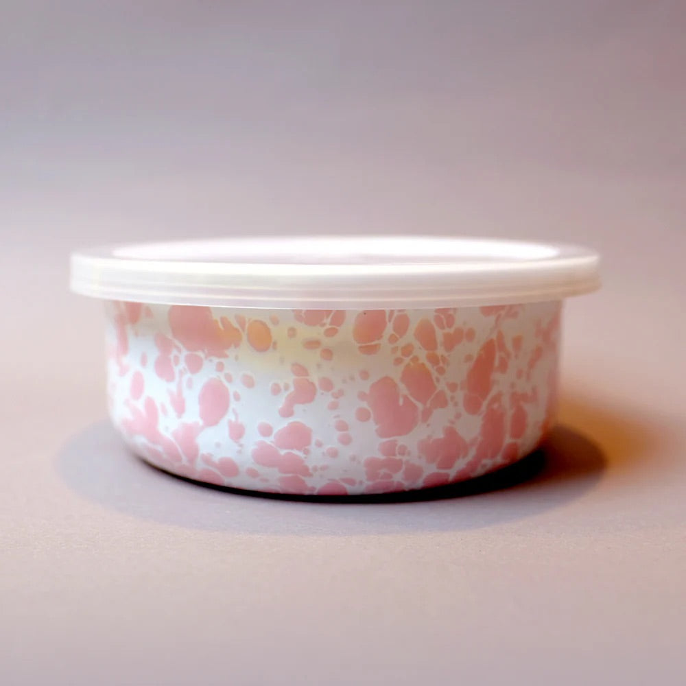 Crow Canyon | Splatter 13cm Storage Bowl with Lid (4 Colors)