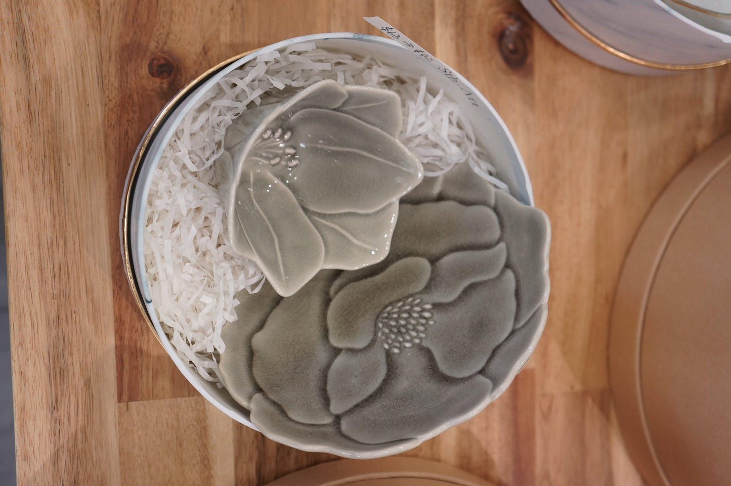 Mother‘s Day Gift Set - Grey Peony Set