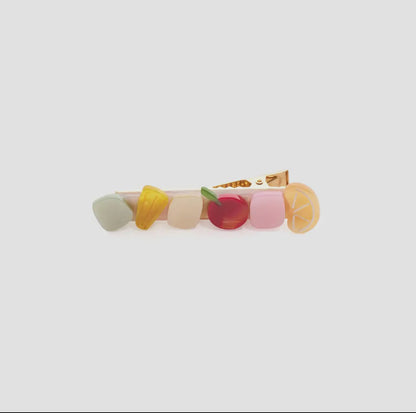 Winona Irene｜Ambrosia Fruit Salad Alligator Hair Clip