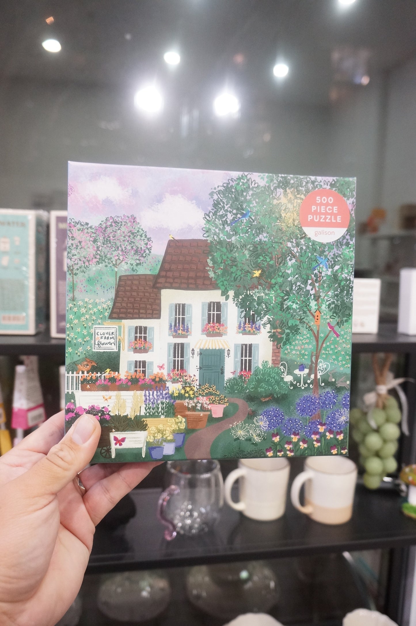 Galison - Garden Path 500 pcs Puzzle