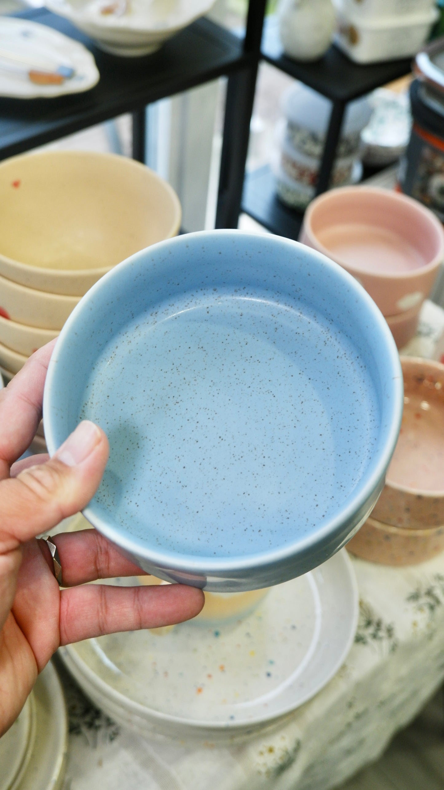 Egg Back Home｜Pet Bowl Blue Cloud