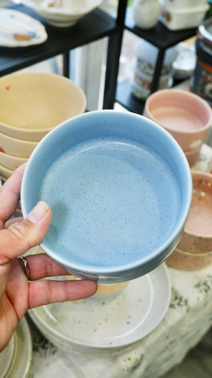Egg Back Home｜Pet Bowl Blue Cloud