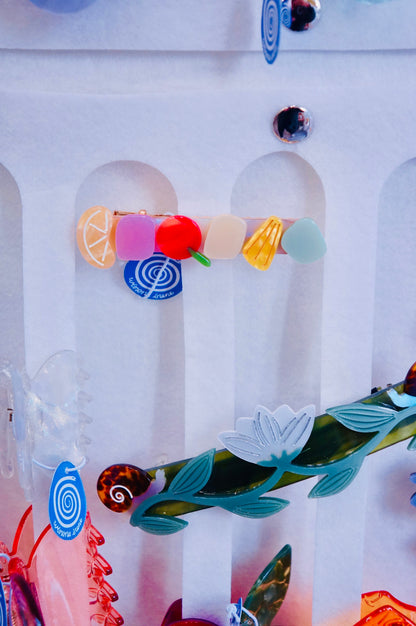 Winona Irene｜Ambrosia Fruit Salad Alligator Hair Clip
