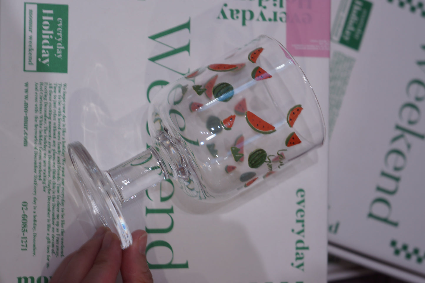 Momur Holiday High Cup Watermelon