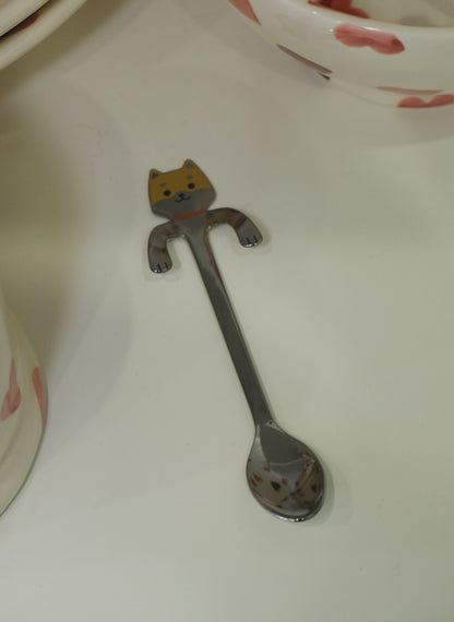 Dog Coffee Spoon - Shiba Inu