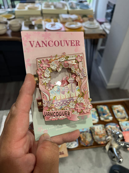 Limited Edition Flip Vancouver Sakura Fridge Magnet