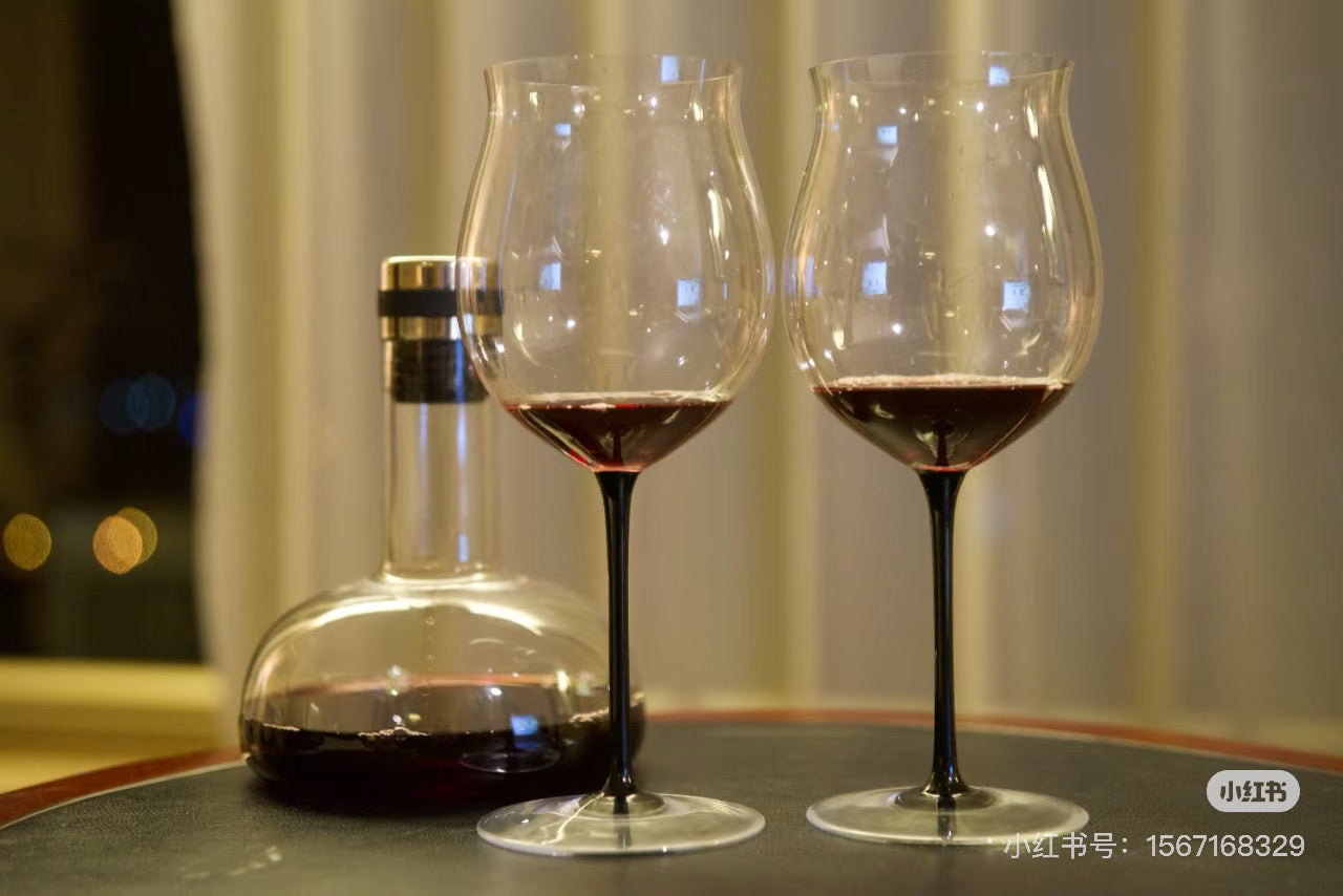 Riedel Black Tie Red Stem - Burgundy Grand Cru Glass