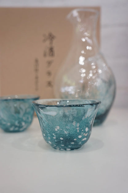 Toyo Sasaki |Chilled Glass Sake Set