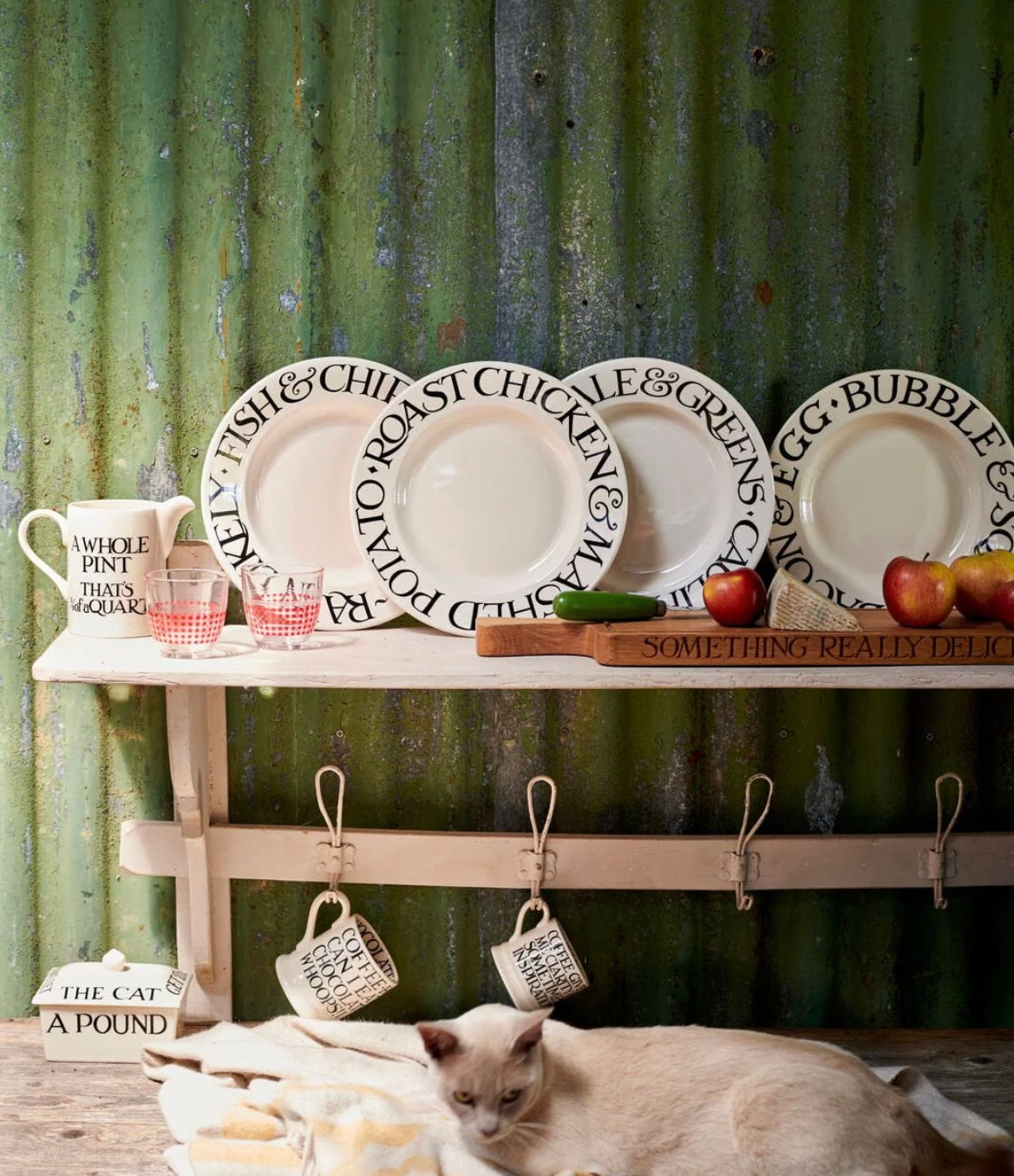 Emma Bridgewater | Black Toast 22cm Medium Plate