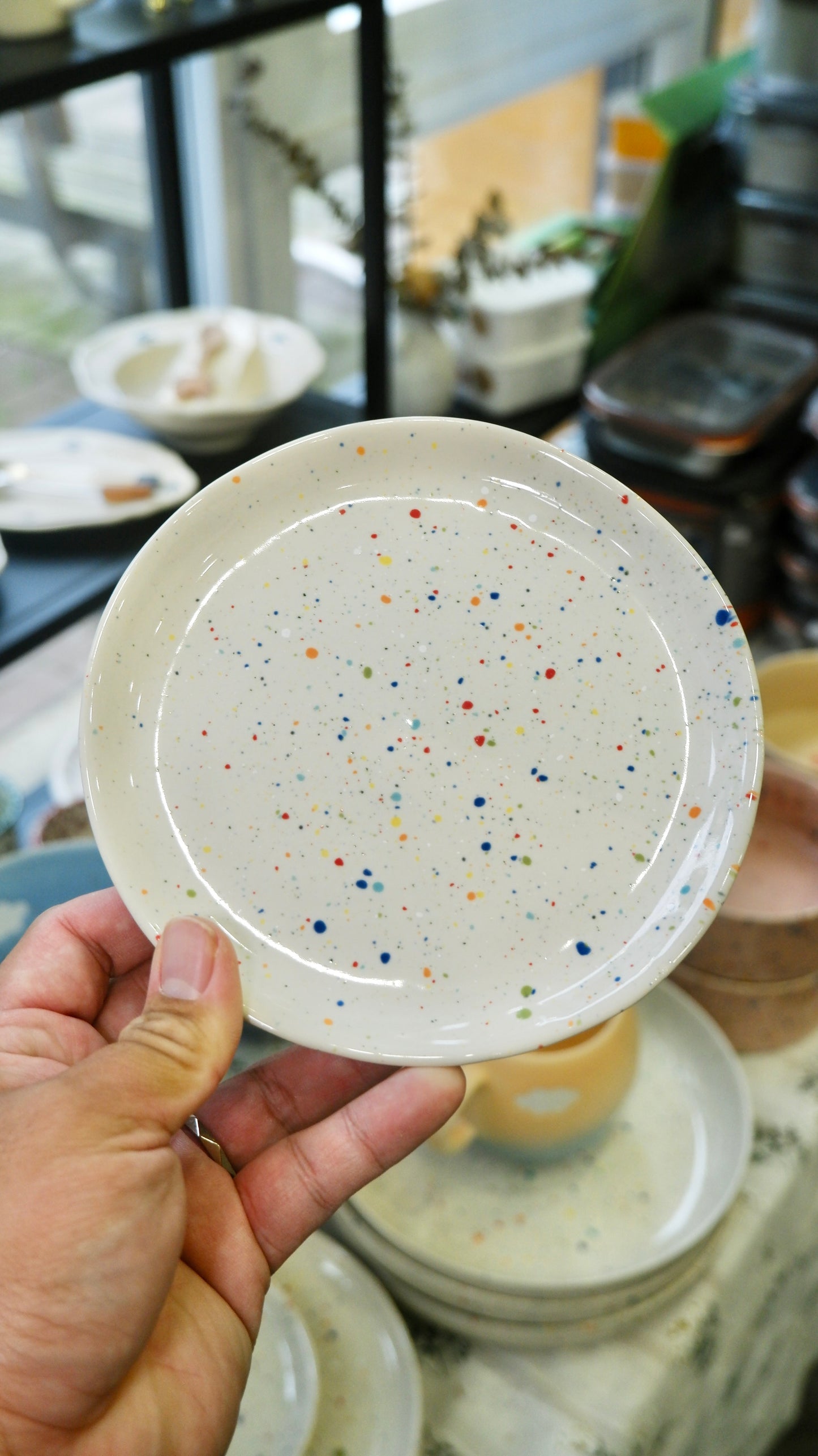 Egg Back Home｜New Party Series White 17cm Bread Plate