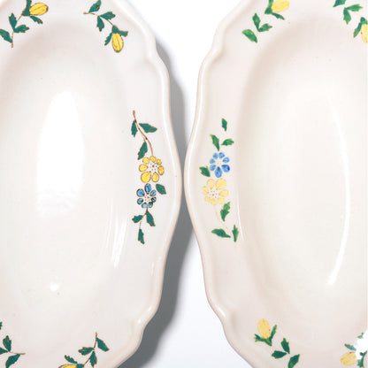 （副本）Studio M' | Ravigote Flower Deep Oval Plate