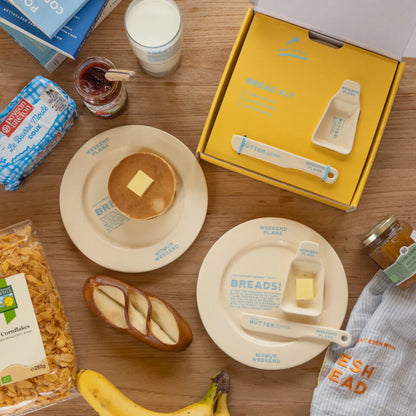 Momur | Weekend 5 Bread Plate Gift Set - Butter