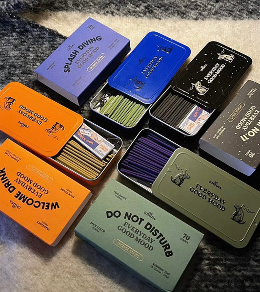 Collins｜Incense（package of 70 sticks/5 scents）