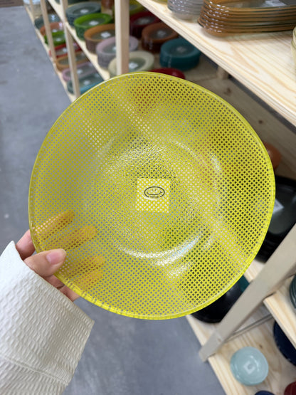 Eding | Checky Glass Salad Bowl