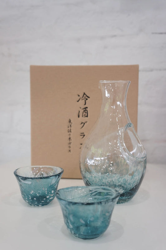 Toyo Sasaki |Chilled Glass Sake Set
