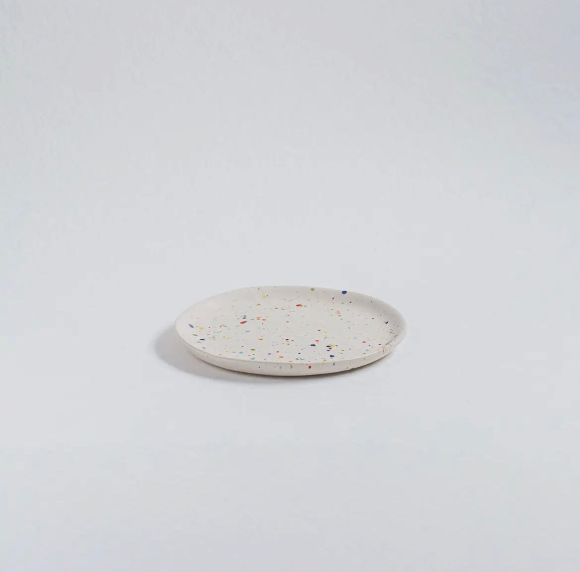 Egg Back Home｜New Party Series White 17cm Bread Plate