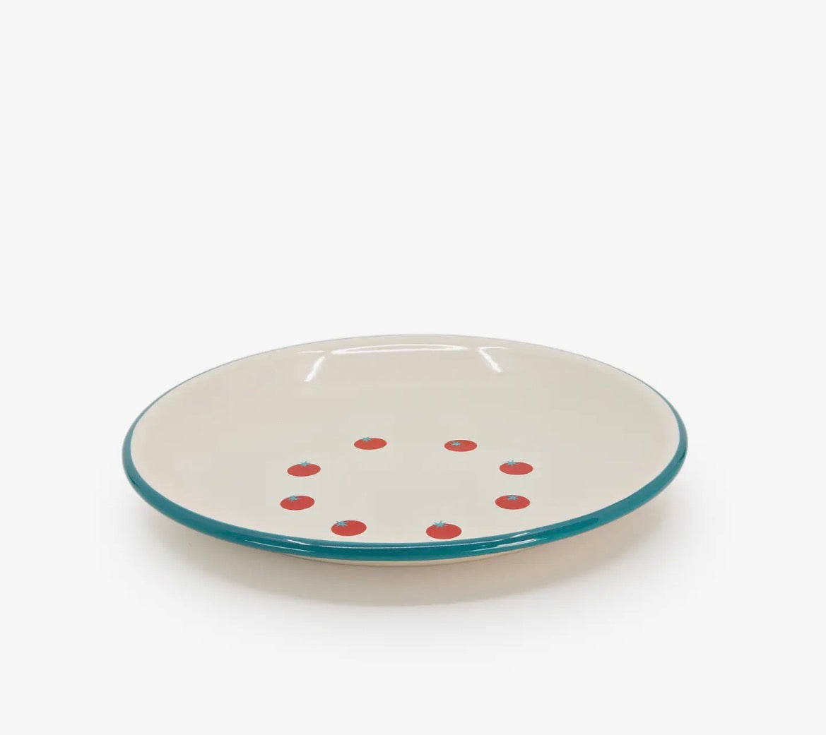 Crow Canyon | Dan Pelosi X CCH Tomato Coupe Dinner Plate