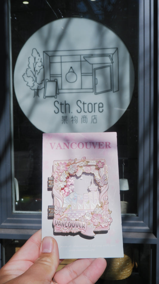 Limited Edition Flip Vancouver Sakura Fridge Magnet