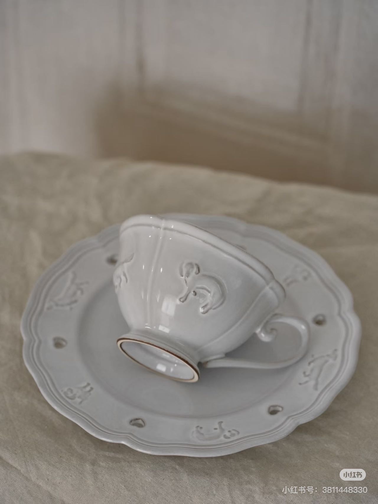 Onamanner｜Coffee Mug & Saucer Set