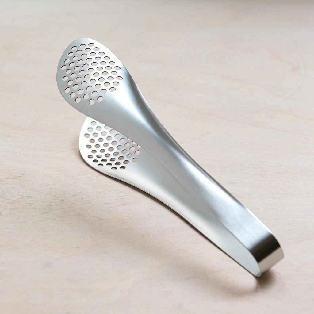 Yanagi Sori Designer |  Stainless Steel Tong with hole