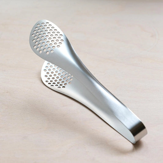 Yanagi Sori Designer |  Stainless Steel Tong with hole