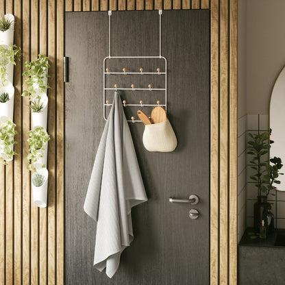 Umbra | ESTIQUE OVER THE DOOR ORGANIZER White-Nature (Pick up & Delivery Only)