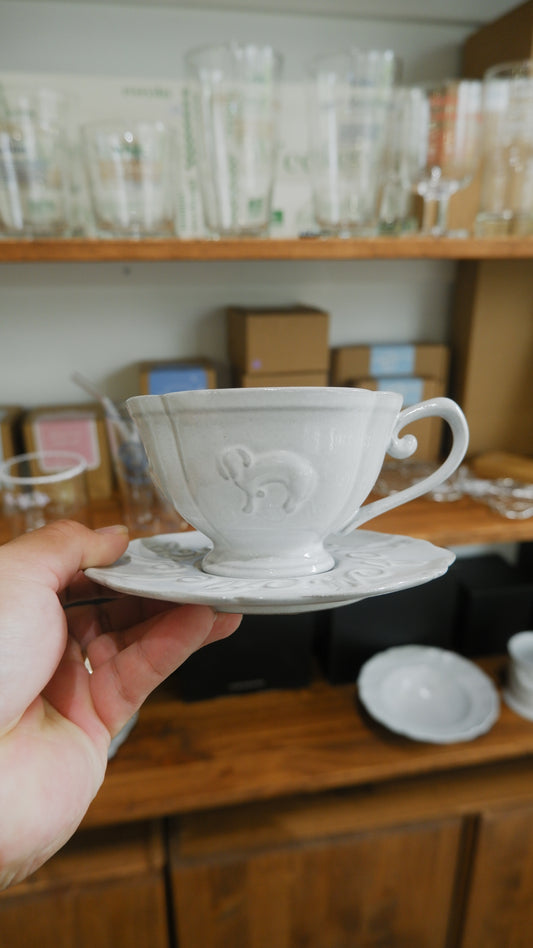 Onamanner｜Coffee Mug & Saucer Set