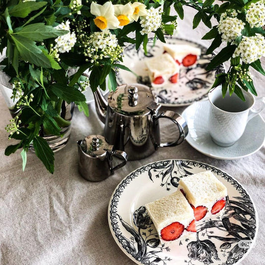 Gien Tulipes | Canapés Plate