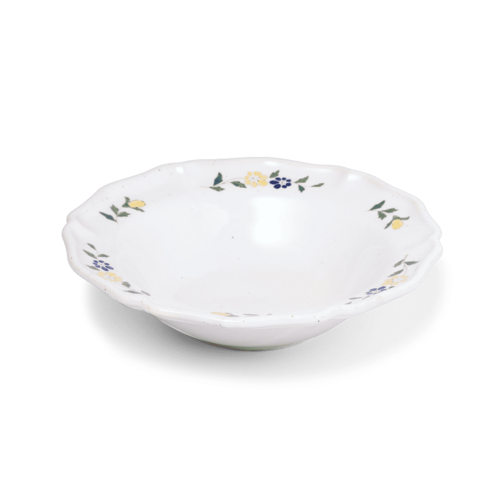 Studio M' | Ravigote Flower Deep Round Plate