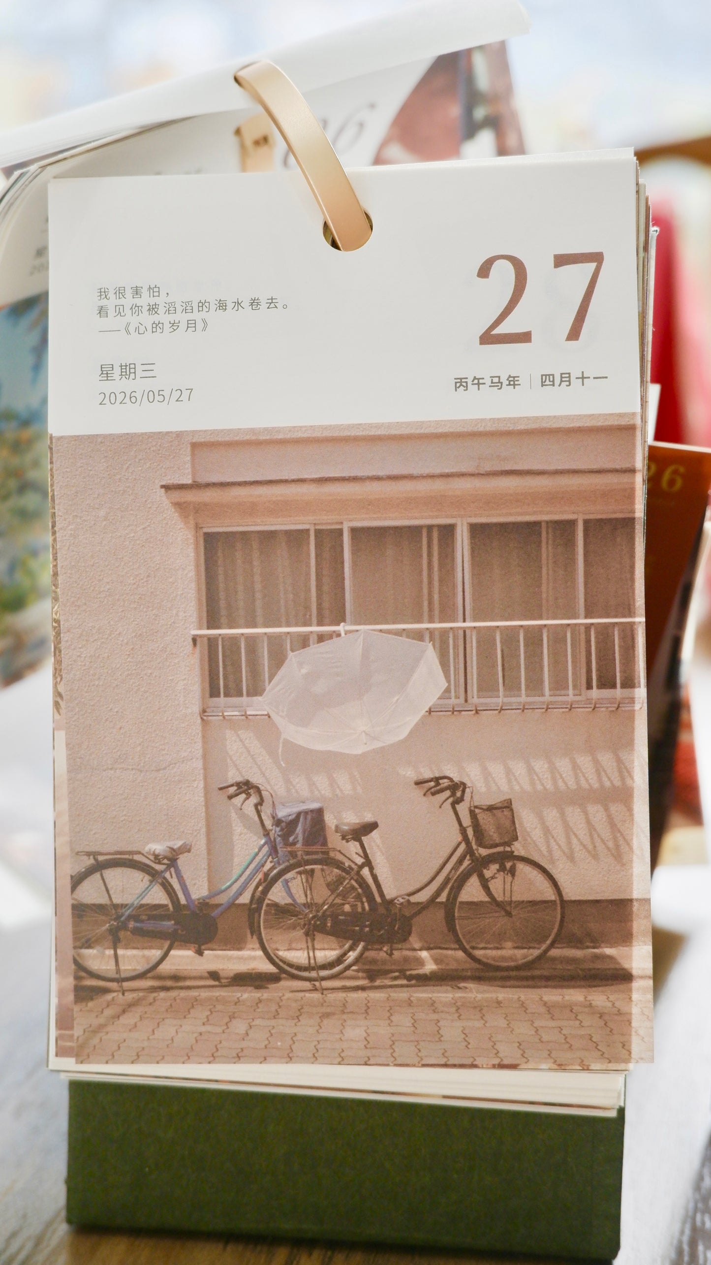 2026 Calendar - 「Light and Shadows」