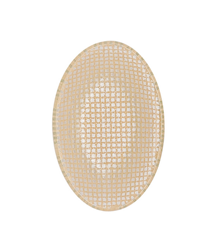 Eding | Checky series Almond/Oval sauce bowl