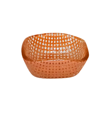 Eding | checky series square sauce bowl