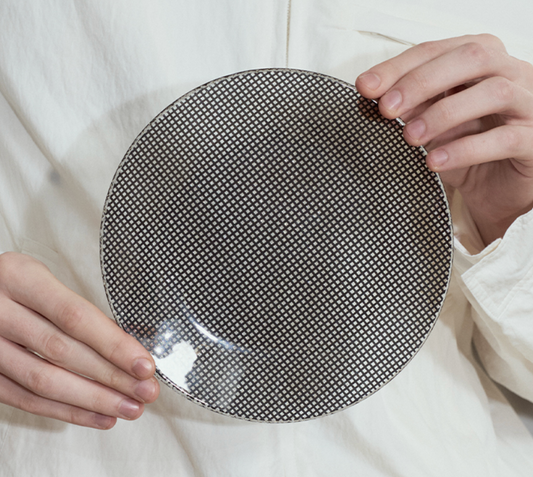 Eding | Checky Series black&white Coupe plate