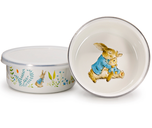 Golden Rabbit | Spring Leaves Bowl