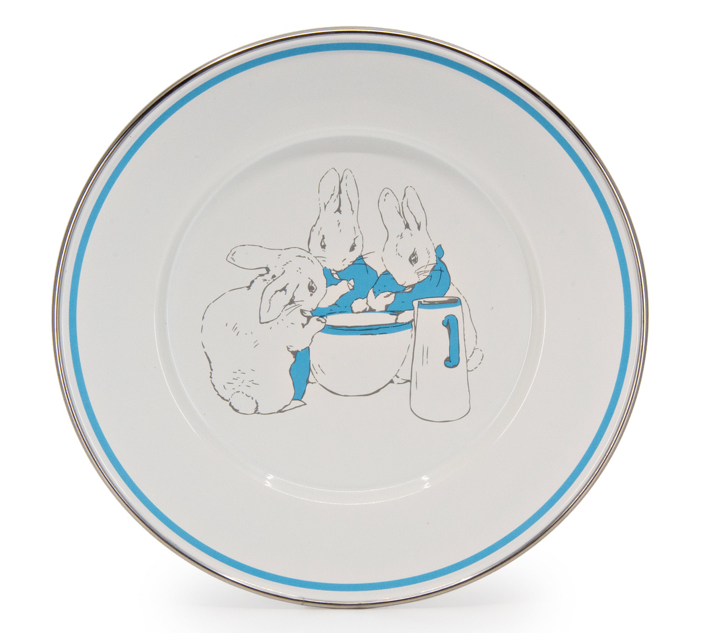 Golden Rabbit | Bunnies Plate