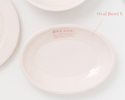 Momur | Weekend 8 Bread Oval Small Bowl