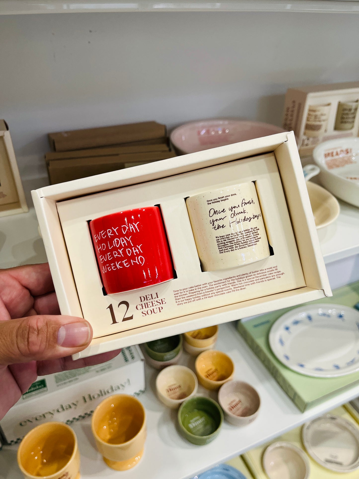 Momur | Weekend 10 Soju Glass 2 piece Gift Set