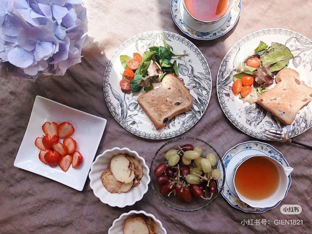 Gien Tulipes | Dessert Plate