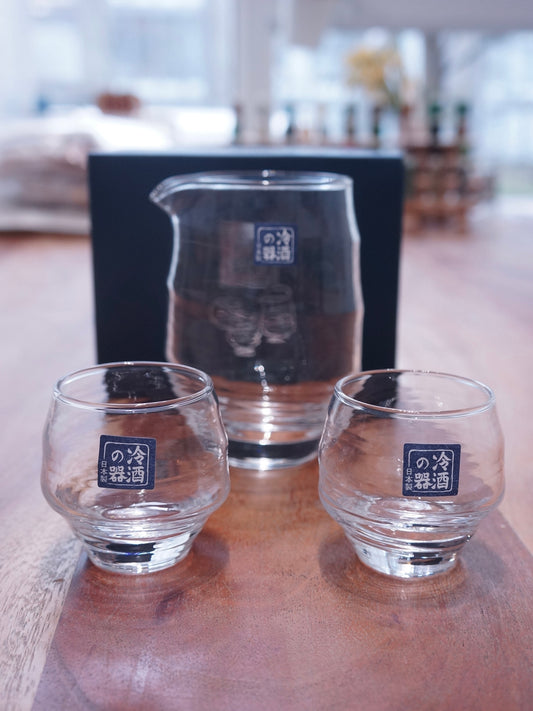 Toyo Sasaki | Simple Glass Sake Set