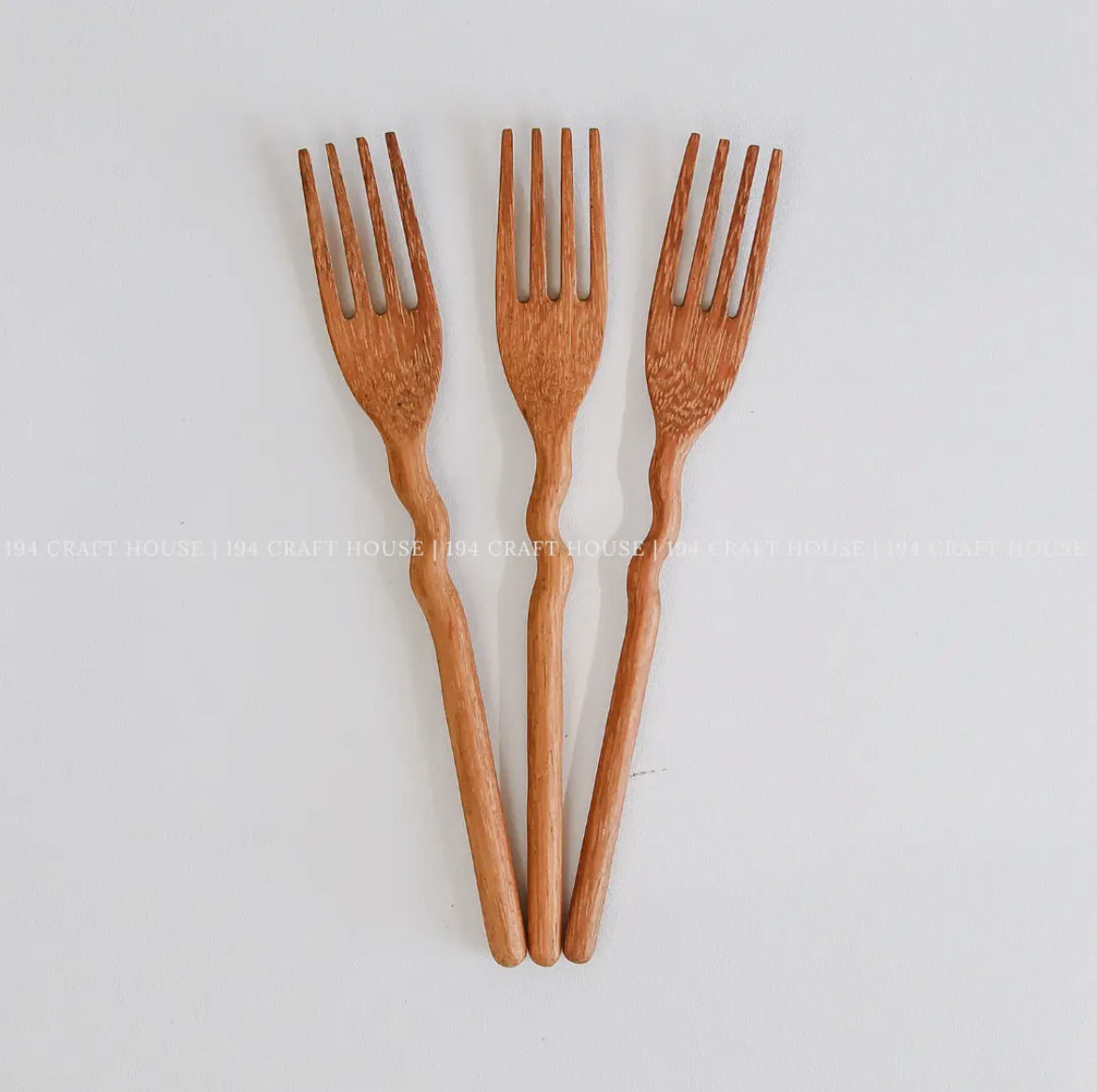 194 Craft House - Wiggly Wooden Fork