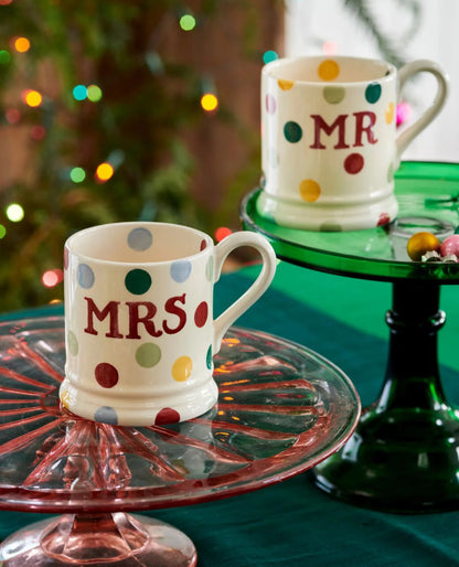 Emma Bridgewater | Polka Dot Mr & Mrs Mug Gift Set