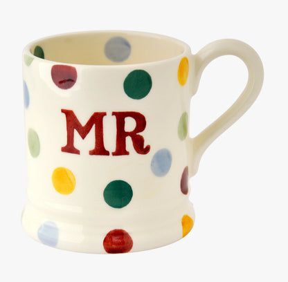 Emma Bridgewater | Polka Dot Mr & Mrs Mug Gift Set