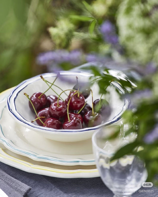 Gien Les Filet｜Large Cereal Bowl (3 colors)
