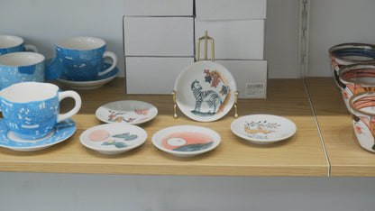 Mino Ware Small Plate Gift Set