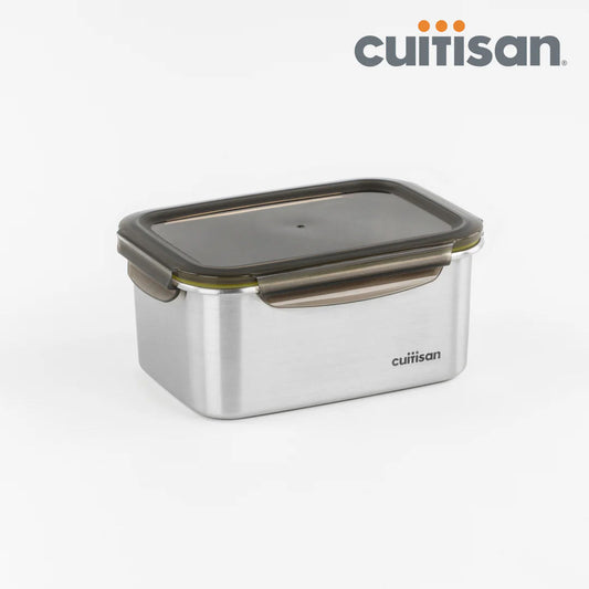 Cuitisan Stainless steel Microwavable Storage Box - Signature 2100ml